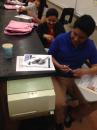 Parents at the workshop