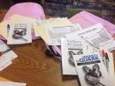Workshop supplies provided to students