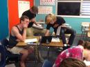 Students using New e-Books at Canyon HS