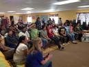 The RSM kids, ready for gifts from SC Sunrisers